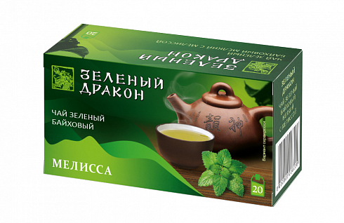 ЗЕЛЕНЫЙ ДРАКОН Чай зеленый мелисса