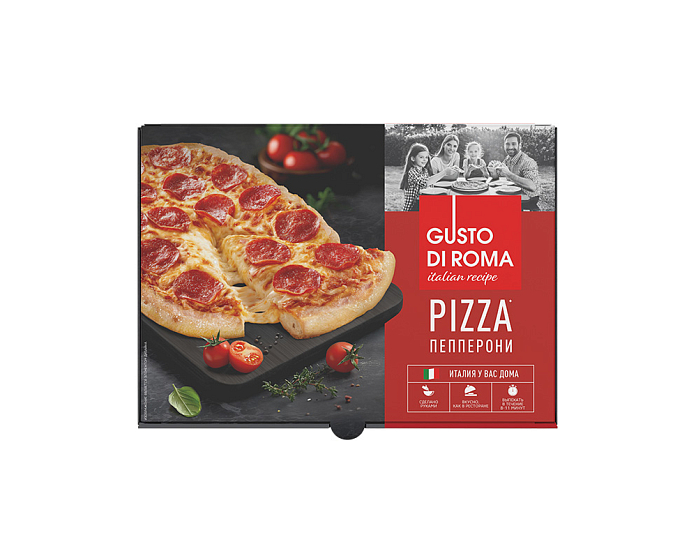 GUSTO DI ROMA Пицца Римская Пепперони 400г