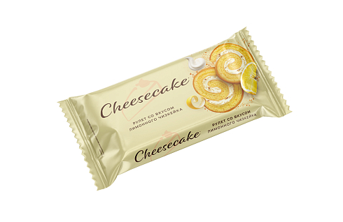 CHEESECAKE Рулет со вкусом лимонного чизкейка