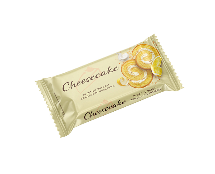 CHEESECAKE Рулет со вкусом лимонного чизкейка