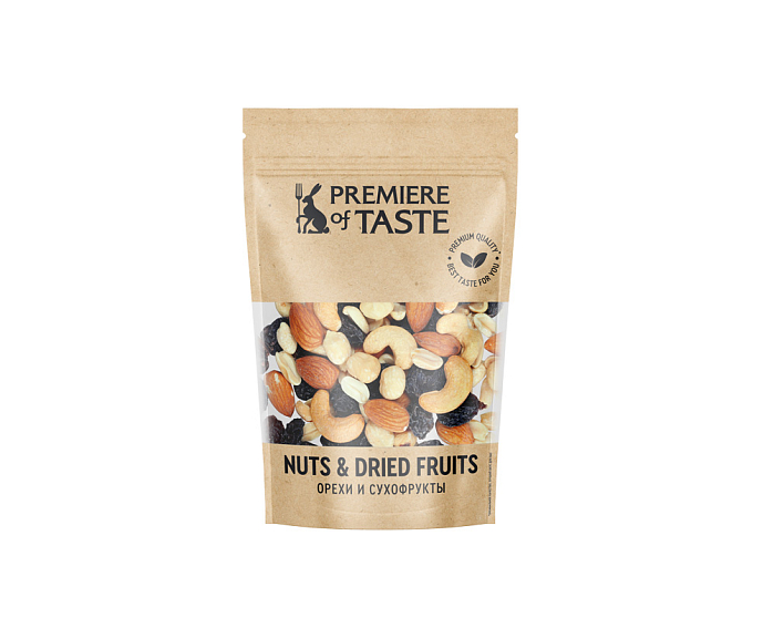 PREMIERE OF TASTE Смесь орехово-фруктовая Gold 150г