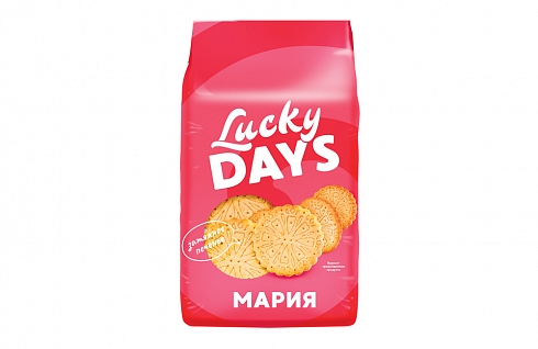 LUCKY DAYS Печенье затяжное «Мария»