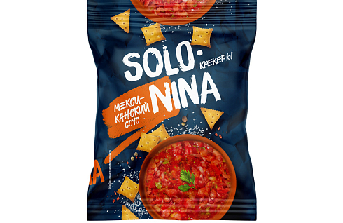 SOLONINA Крекер вкусовой в ассортименте 70г