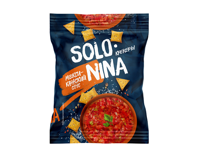 SOLONINA Крекер вкусовой в ассортименте 70г