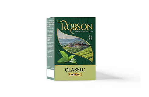 Чай зеленый ROBSON/РОБСОН листовой 90г