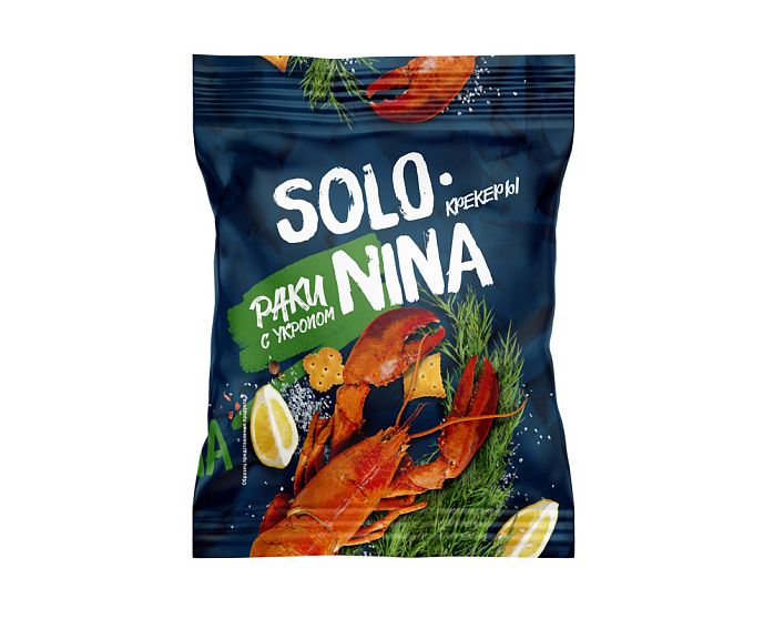 SOLONINA Крекер вкусовой в ассортименте 70г
