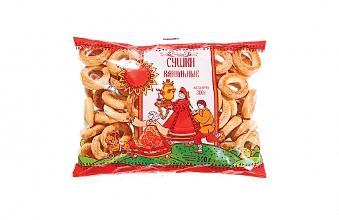 CHUDESNIY KRAY Traditional ring-shaped rolls with vanilla flavor