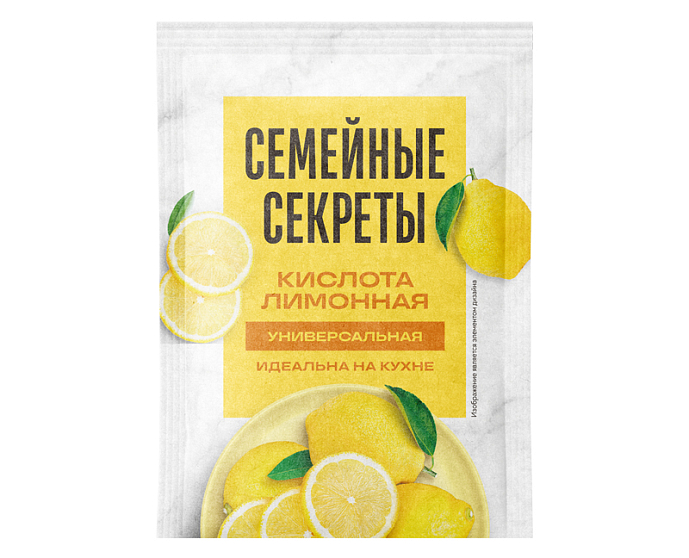 СЕМЕЙНЫЕ СЕКРЕТЫ Лимонная кислота 80г