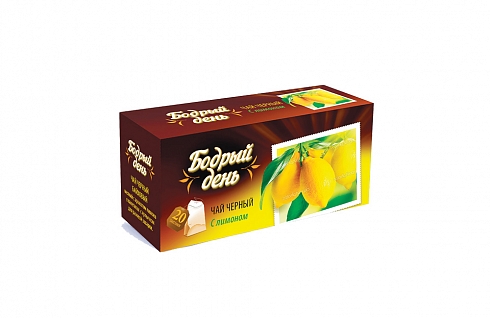 BODRY DEN Black tea with lemon 20 teabags