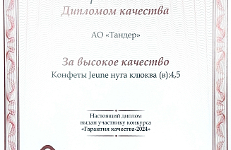 Гарантия качества — 2024