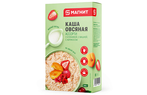 Каша овсяная "МАГНИТ" 250г