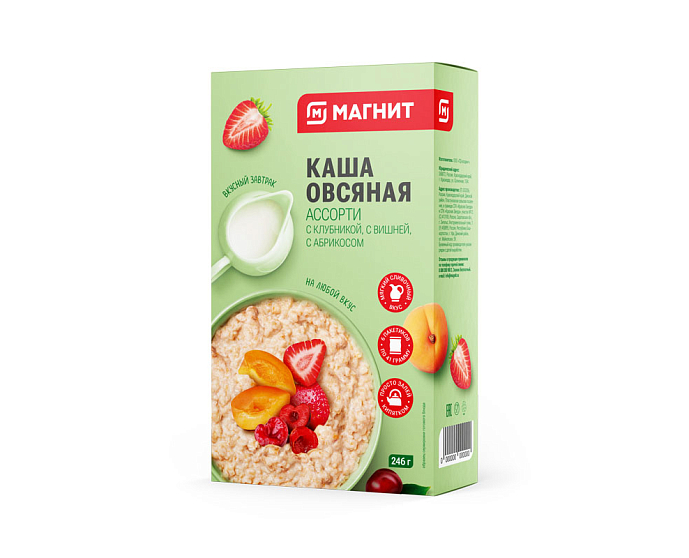 Каша овсяная "МАГНИТ" 250г