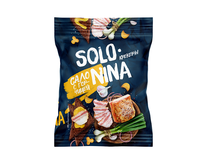 SOLONINA Крекер вкусовой в ассортименте 70г