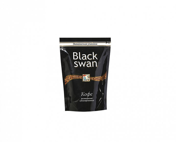 BLACK SWAN Кофе натуральный растворимый сублимированный