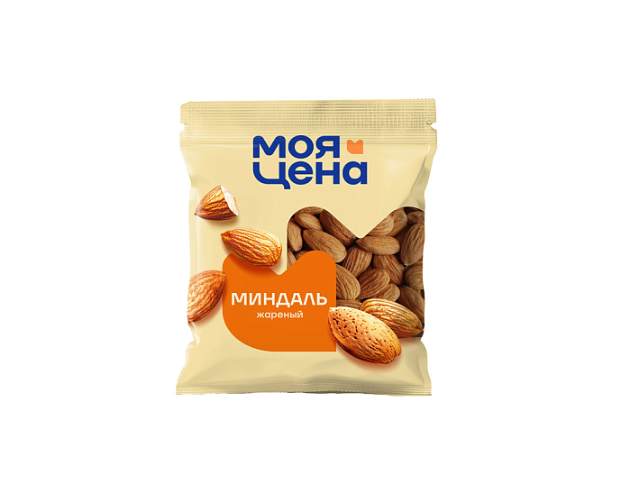 МОЯ ЦЕНА Миндаль жареный 90г