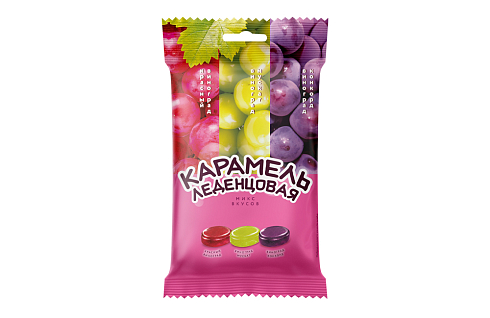Карамель леденцовая микс вкусов винограда 100г